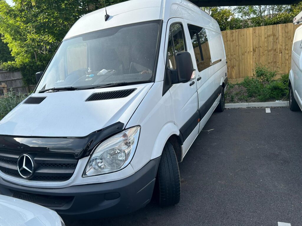 Ivy The Elephant Mercedes Sprinter LWB campervan | Quirky Campers