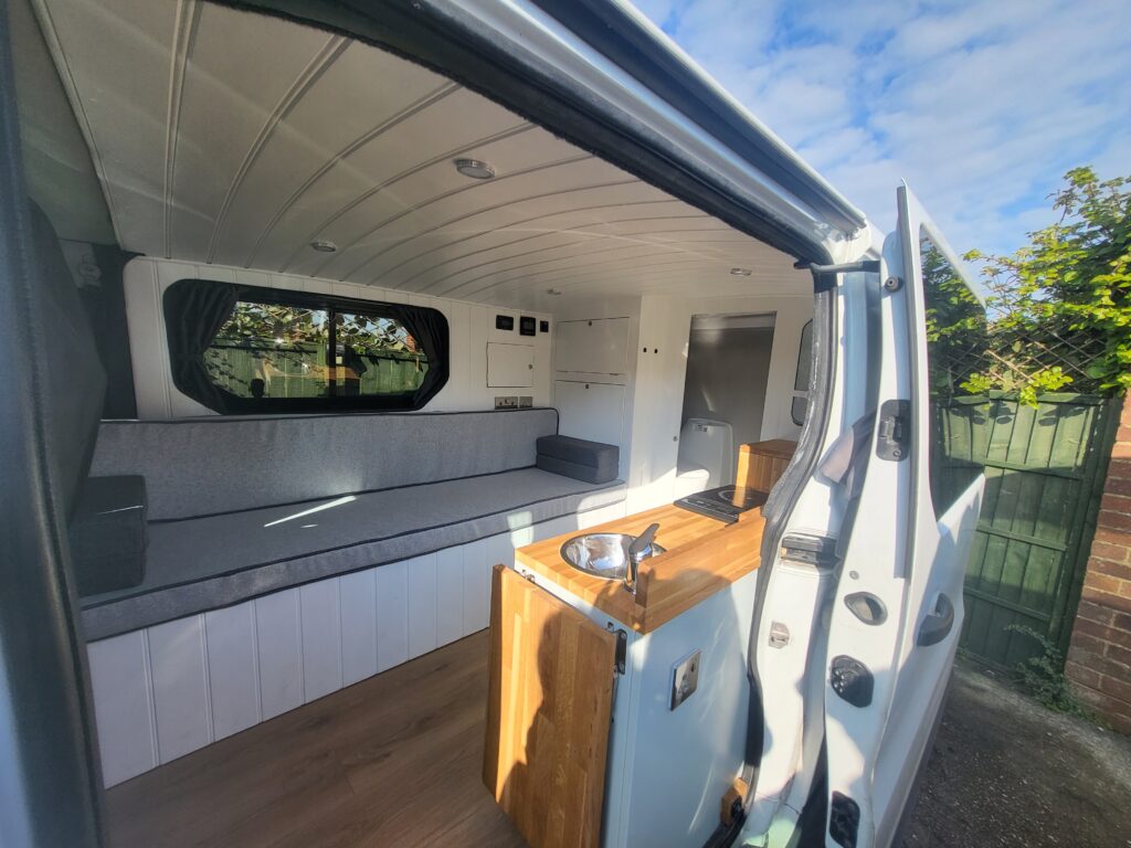 Beautiful Bespoke Camper with Bathroom and Shower | Quirky Campers