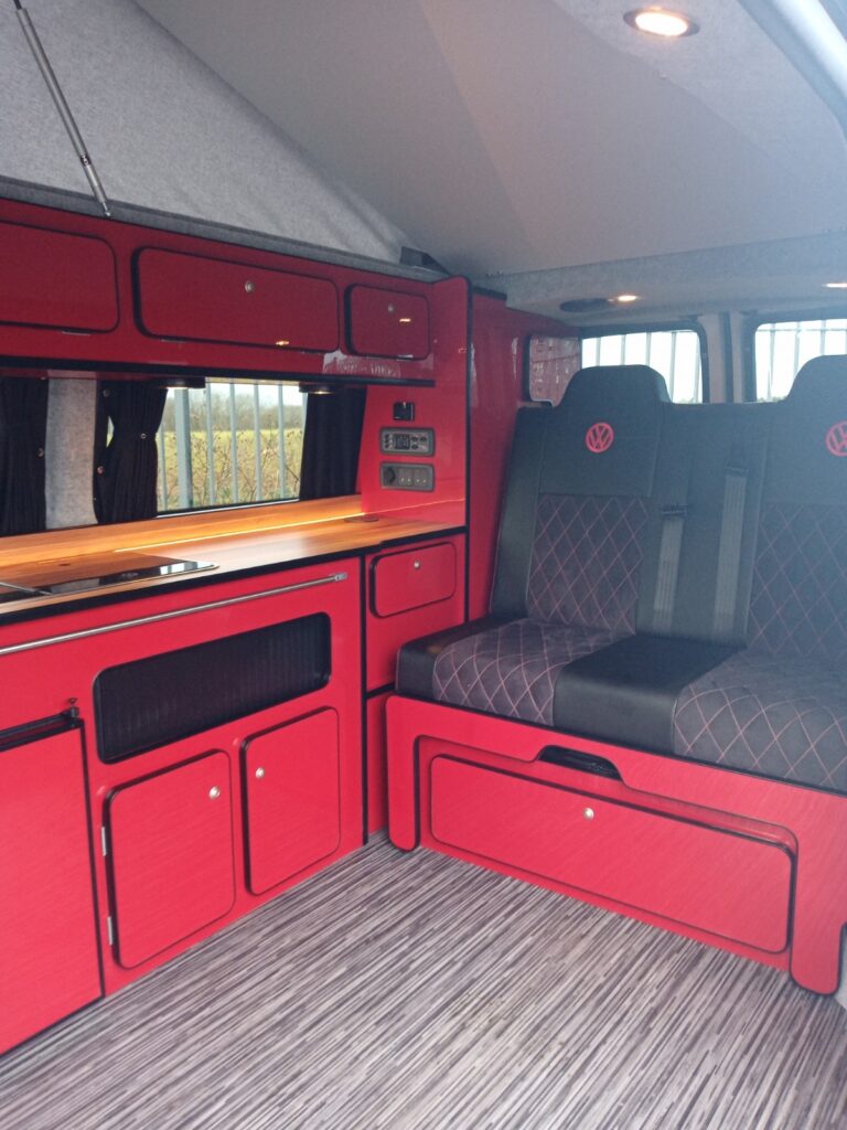 21’ plate LWB ’Camperking’ Campervan Quirky Campers