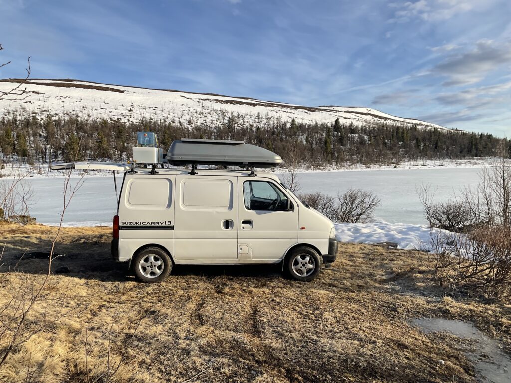 Suzuki every hot sale camper