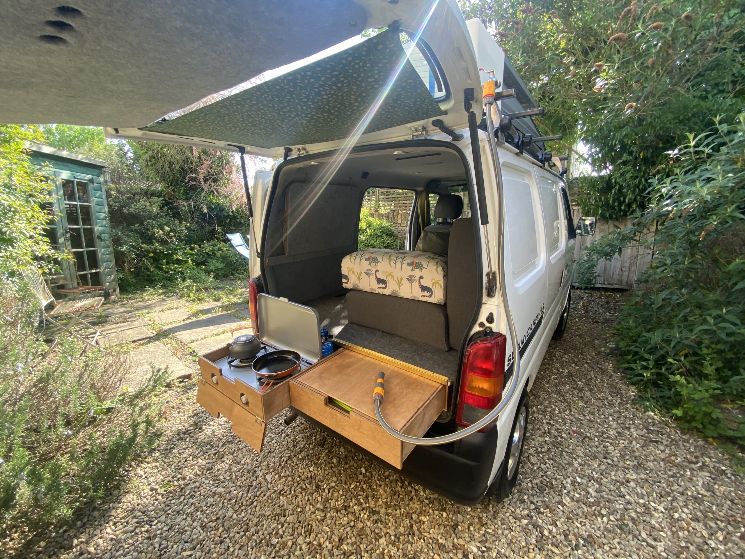 SUZUKI CARRY OFF GRID CAMPER/CARGO VAN | Quirky Campers