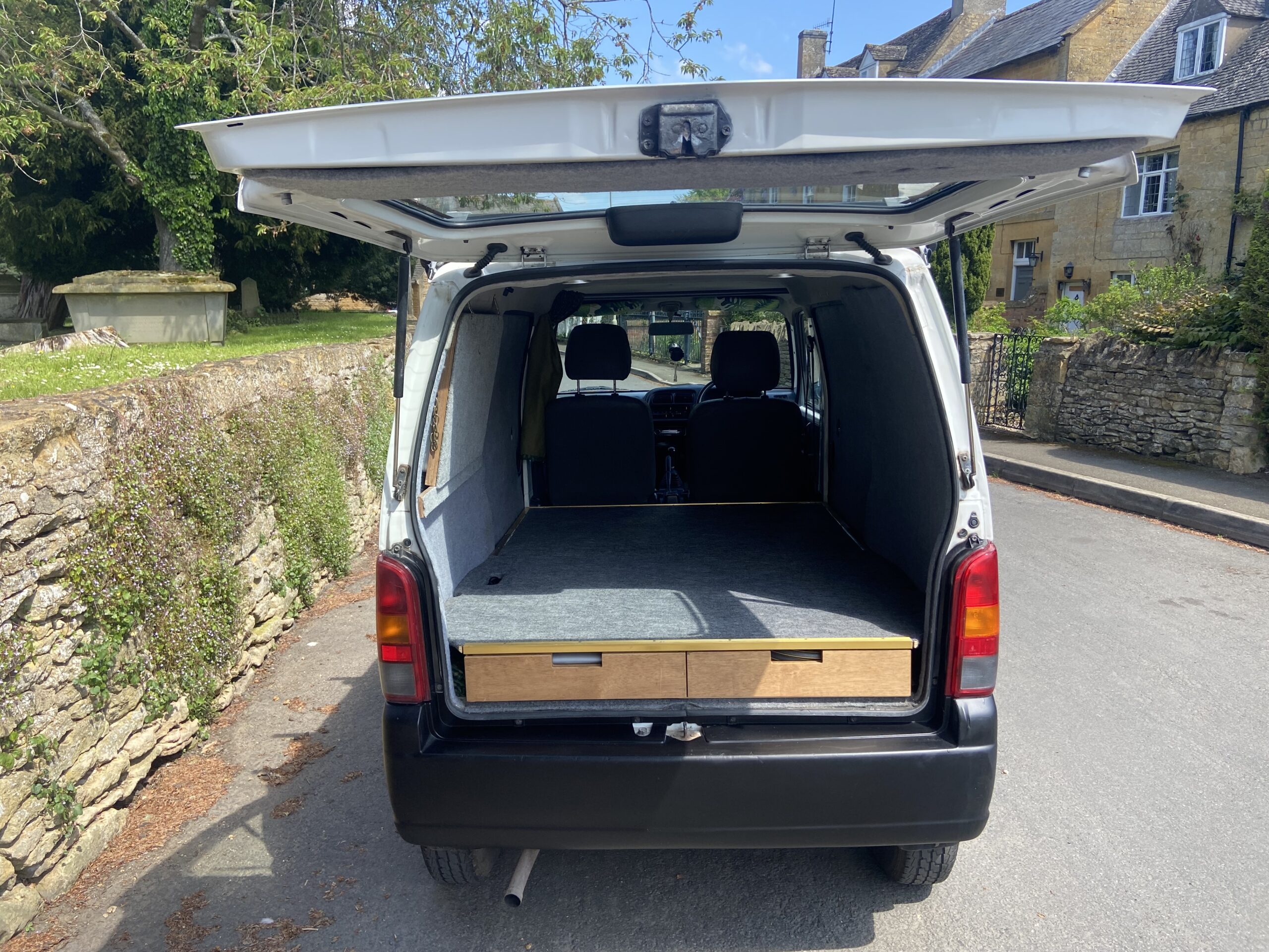 SUZUKI CARRY OFF GRID CAMPER/CARGO VAN | Quirky Campers