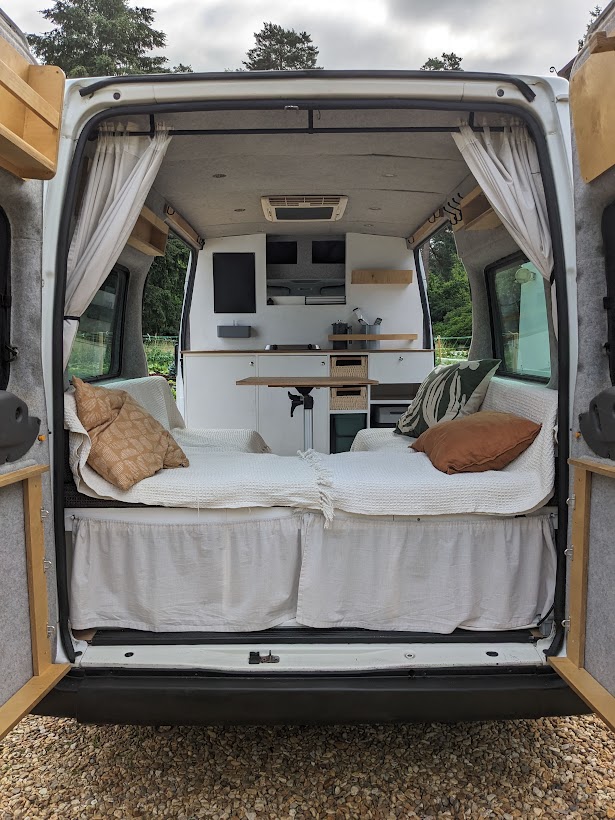 'Alvin' the MWB 2010 Ford Transit | Quirky Campers