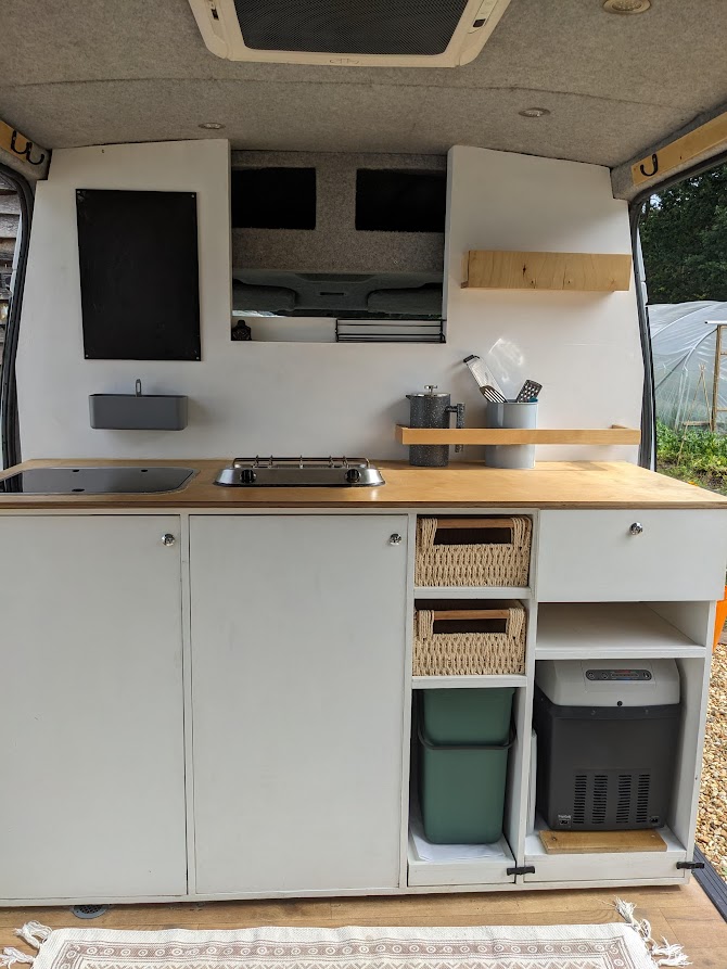 'Alvin' the MWB 2010 Ford Transit Quirky Campers