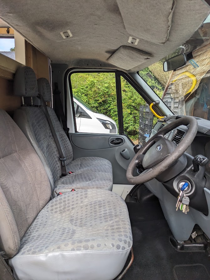 'Alvin' the MWB 2010 Ford Transit Quirky Campers