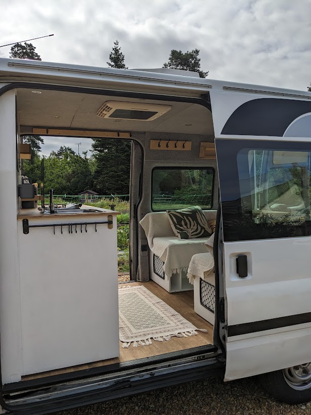'Alvin' the MWB 2010 Ford Transit Quirky Campers