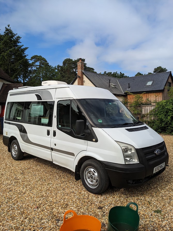 'Alvin' the MWB 2010 Ford Transit Quirky Campers