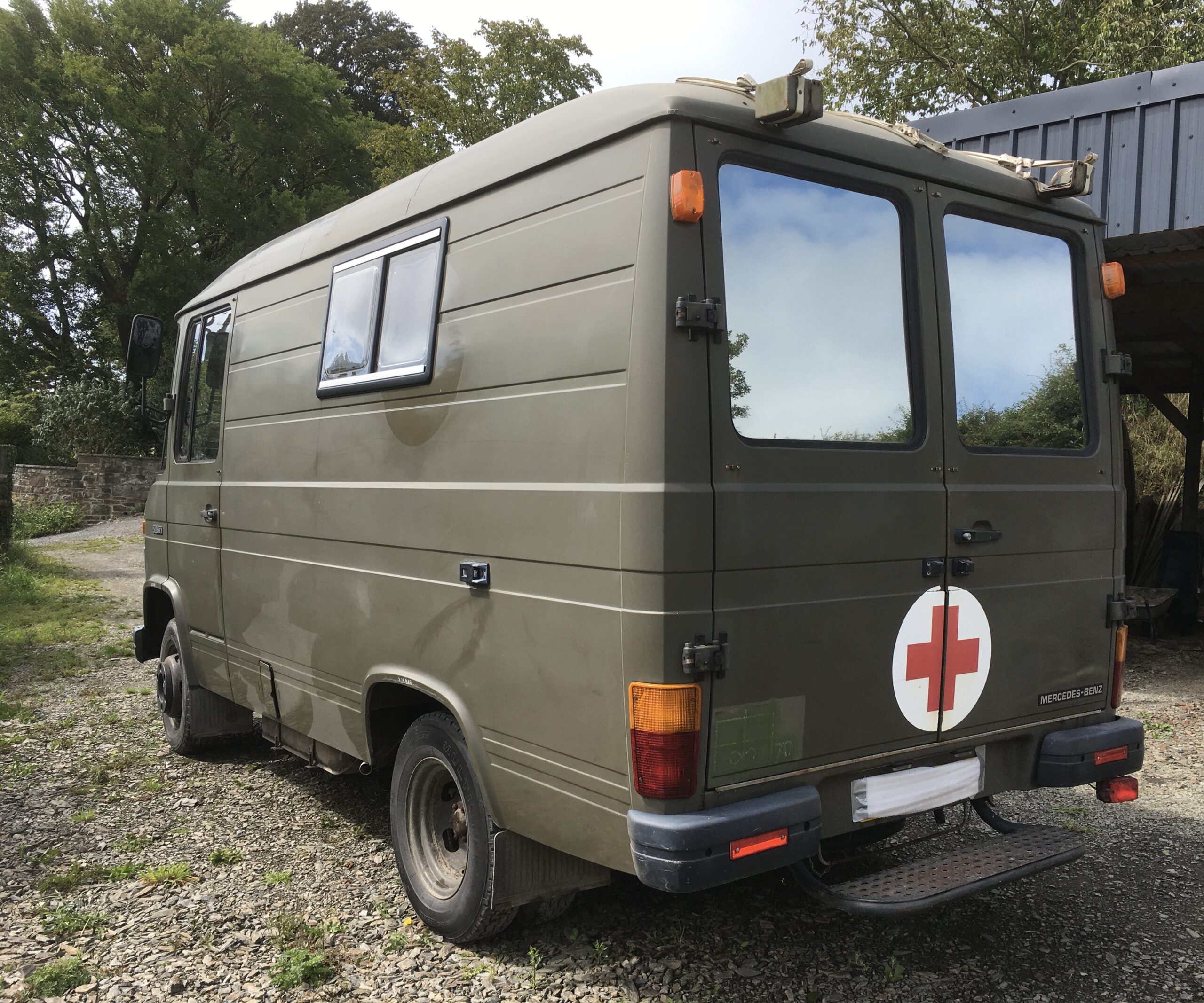 lovely old mercedes 508 rare Quirky Campers