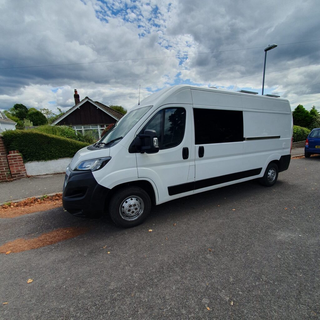 Newly converted Peugeot Boxer | Quirky Campers