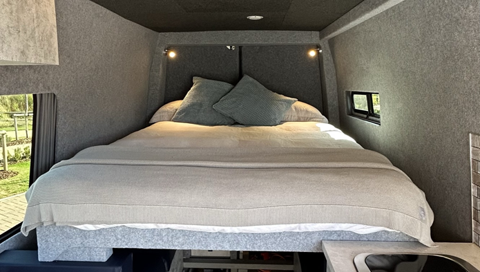 DVLA Registered 2017 VW Crafter LWB High Roof Campervan Conversion (3 ...