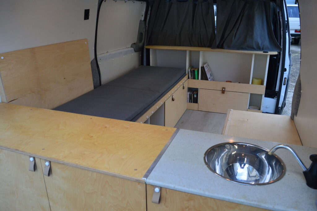 Stylish And Stealthy Day Van Camper With Low Mileage Quirky Campers