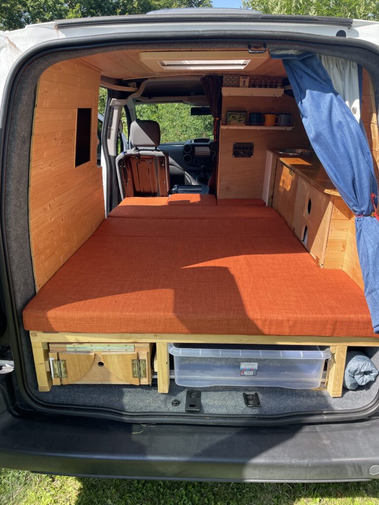 Vides-poches Grand Modèle Pour Citroën Berlingo Ou Mini Camper - Occasion Gris