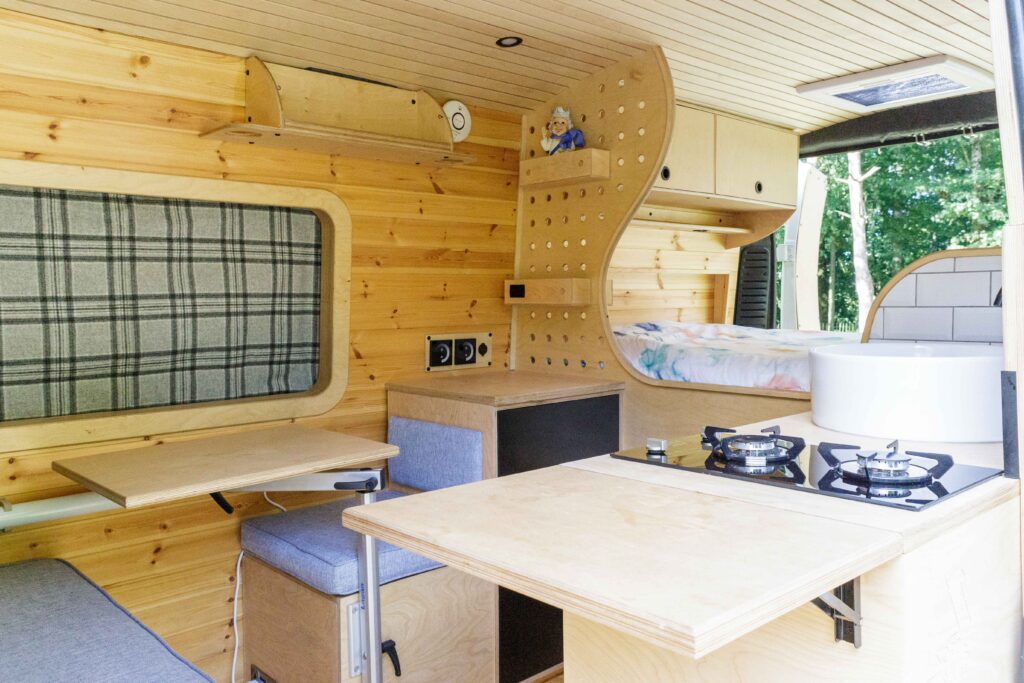 Stylish scandistyle professional Euro 6 conversion Quirky Campers