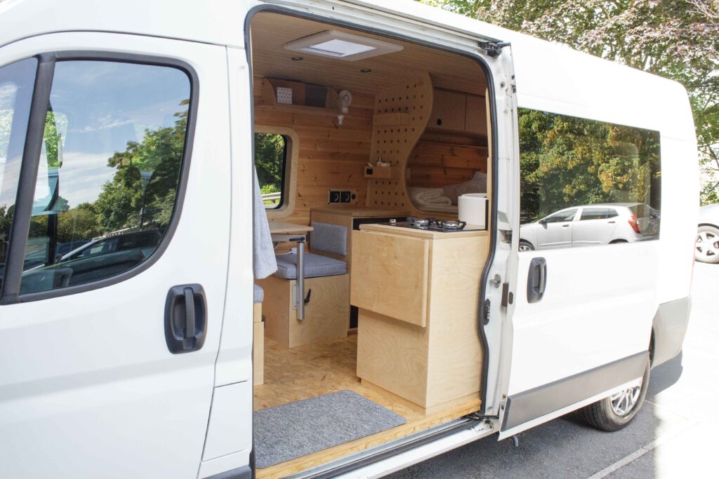 Stylish scandistyle professional Euro 6 conversion Quirky Campers