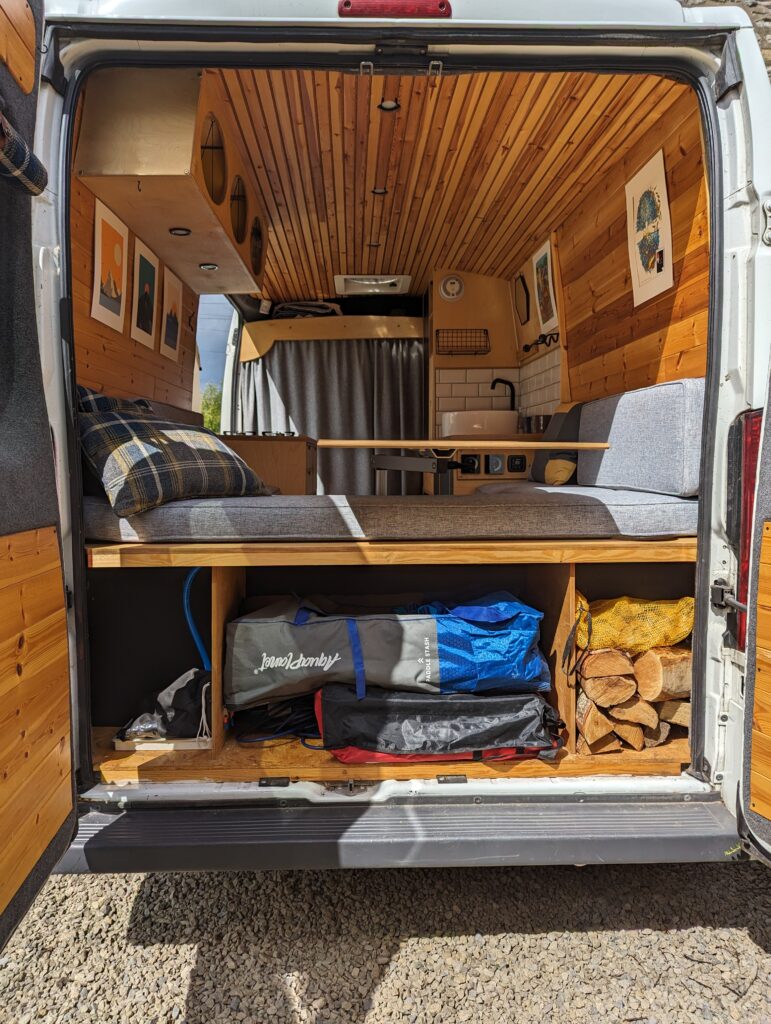 Scandi style bespoke Fiat Ducato conversion | Quirky Campers