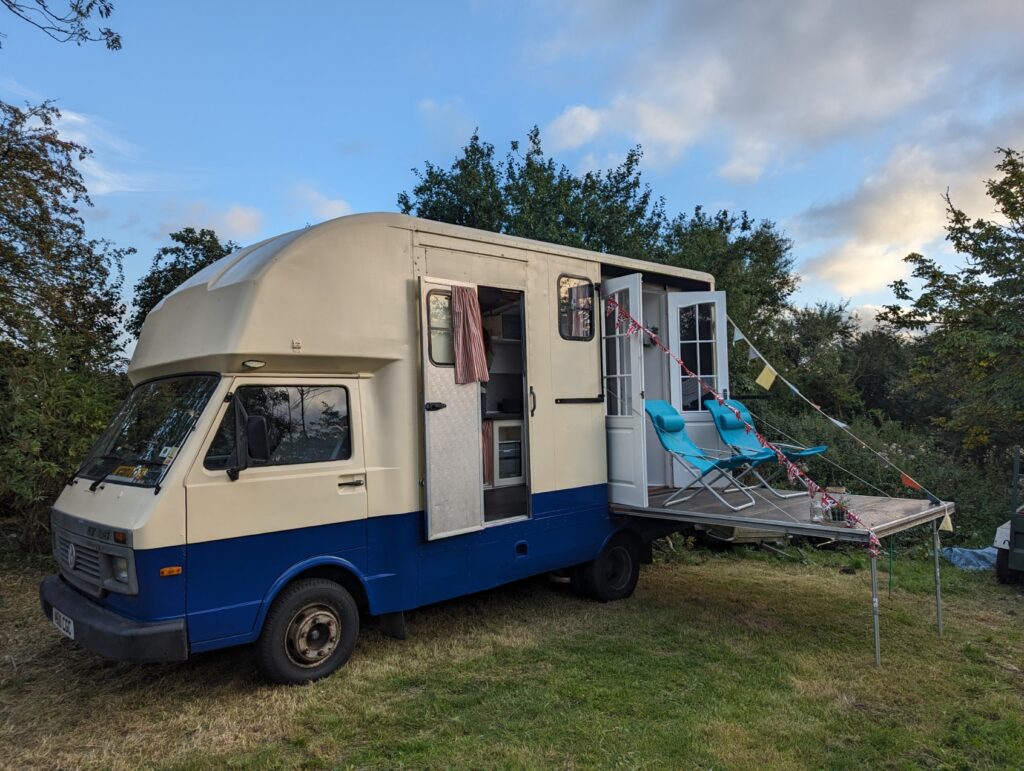 Vw lt35 camper store conversion