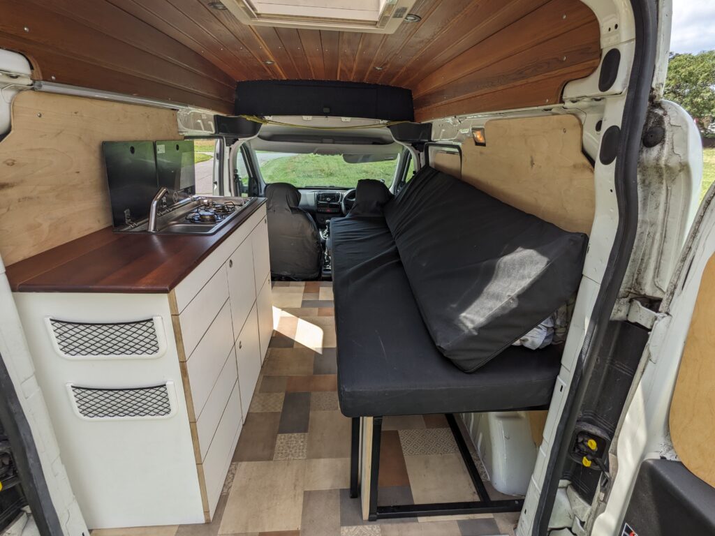 PRECE REDUCED FOR QUICK SALE Lovely Fiat Doblo high top micro camper ...