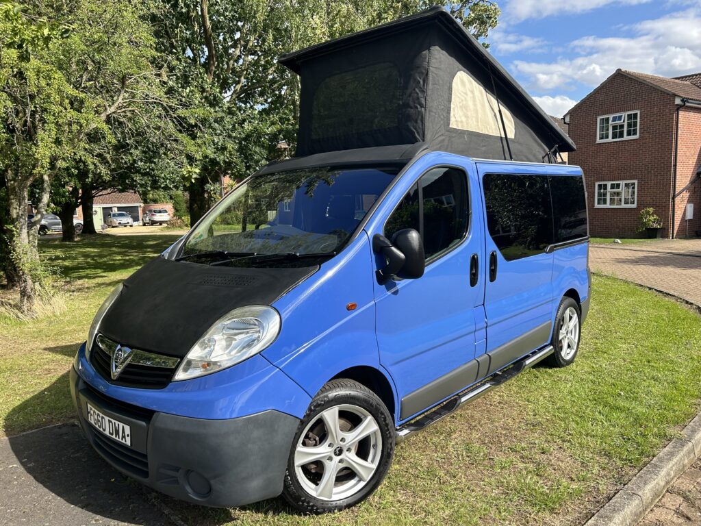 Vauxhall vivaro store camper for sale