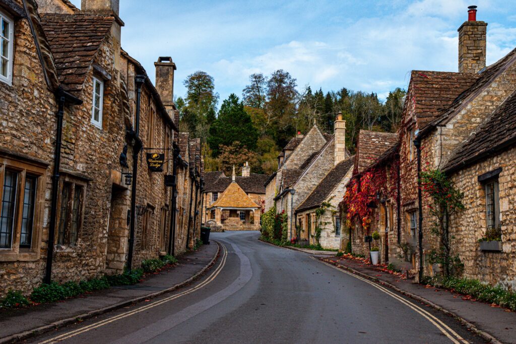 Castle Combe in autumn 