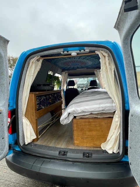 Ex british gas- Converted Caddy maxi | Quirky Campers