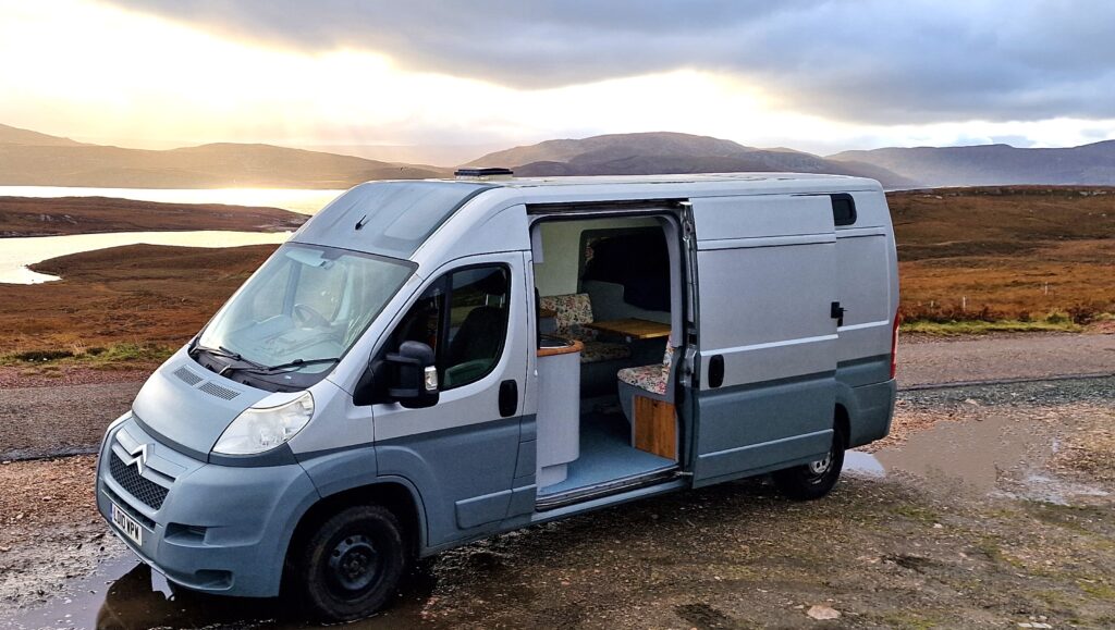 Luxury hand built offgrid Citroen Relay camper Quirky Campers