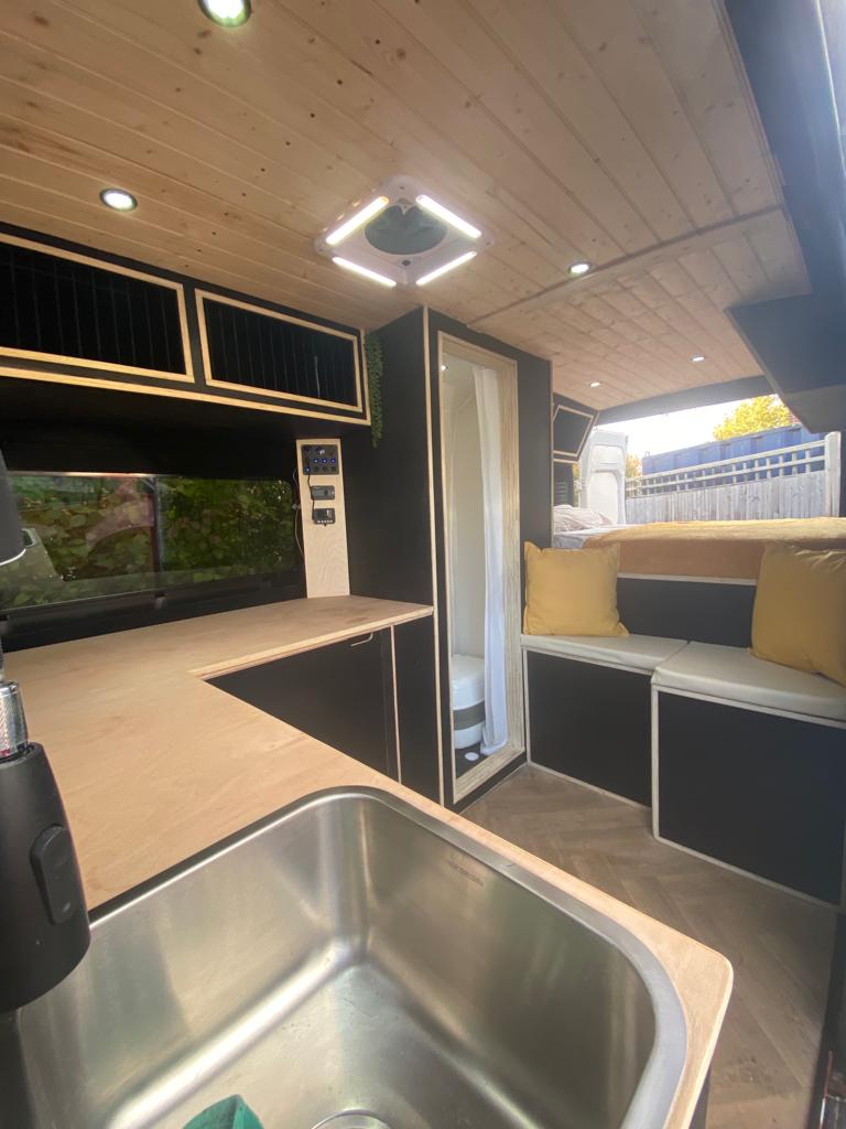 Fiat Ducato Campervan Shower Room Off Grid Quirky Campers