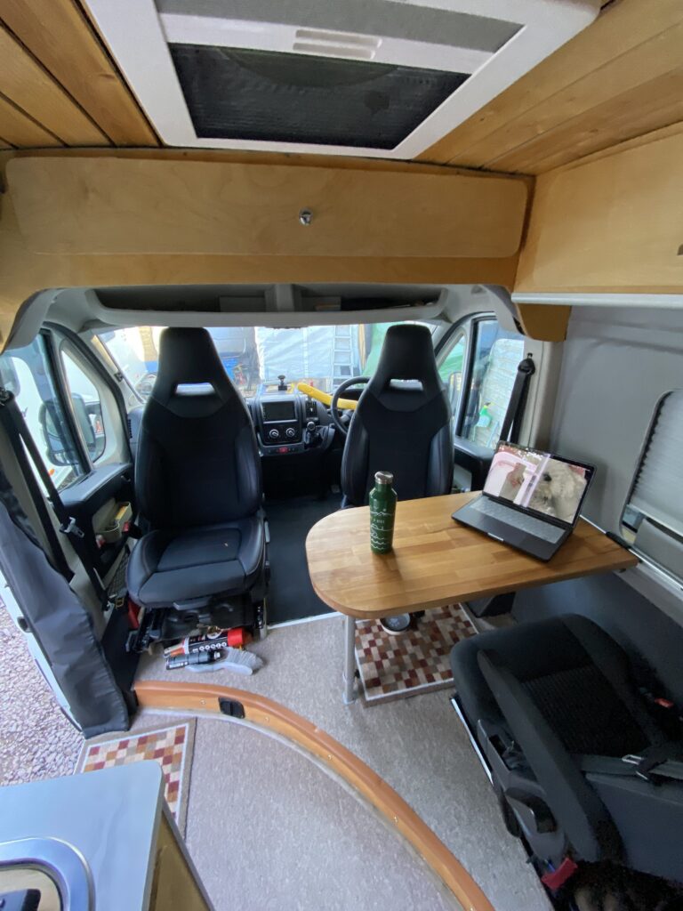 Peugeot boxer 2 berth,fixed bed ,off grid campervan | Quirky Campers