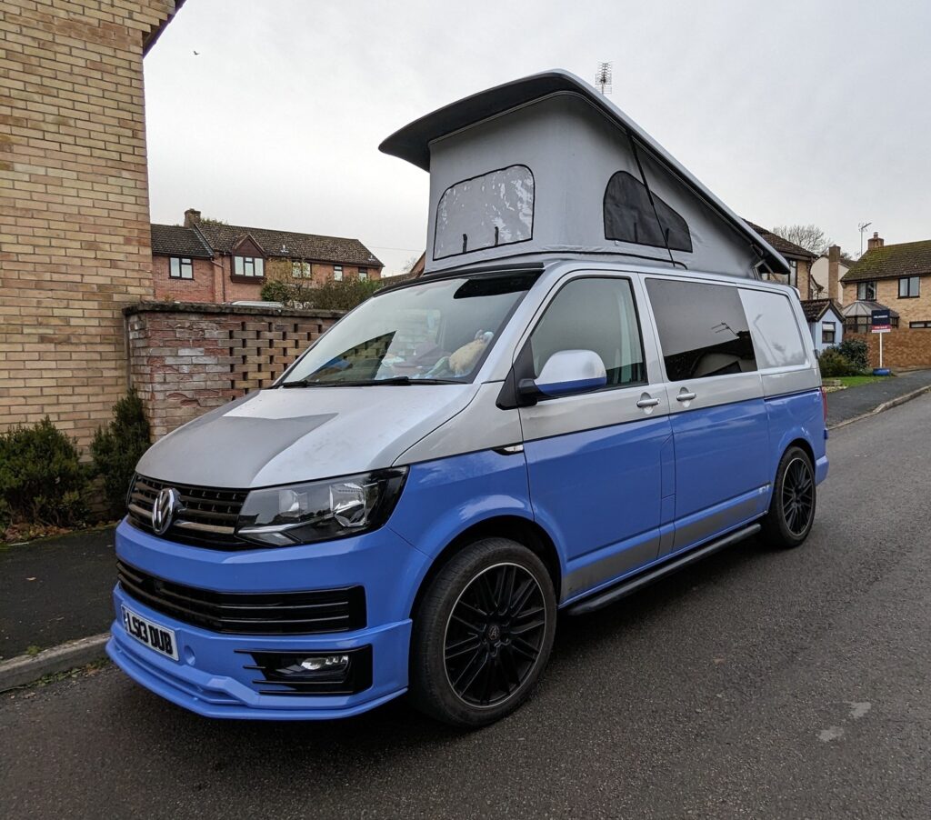 STUNNING, two tone T28 Campervan, perfect getaway home on wheels ...