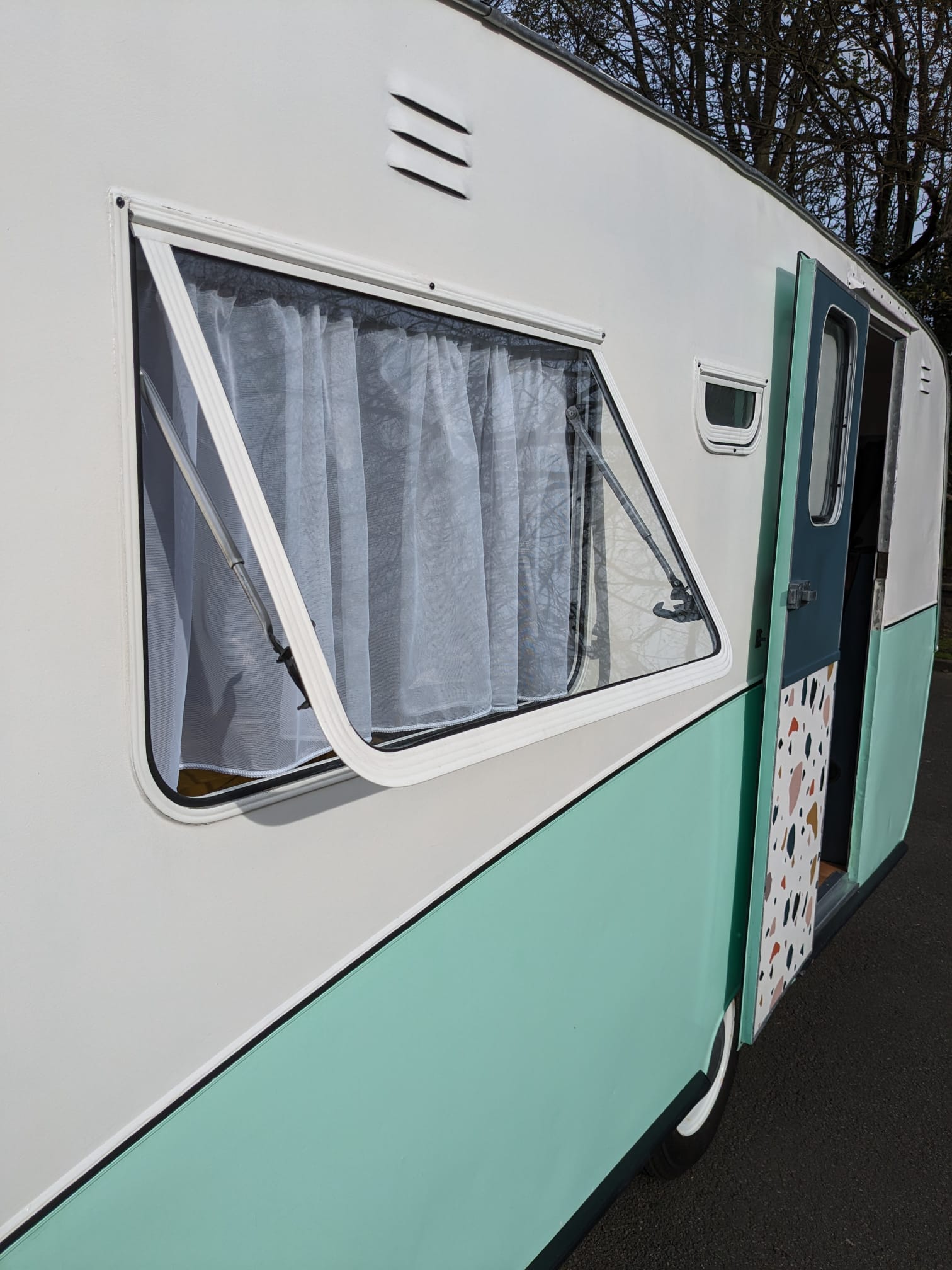 vintage safari caravan for sale