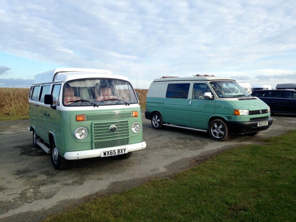 2003 VW T4 “Littlefoot” Stunning Surf Green Pop Top | Quirky Campers