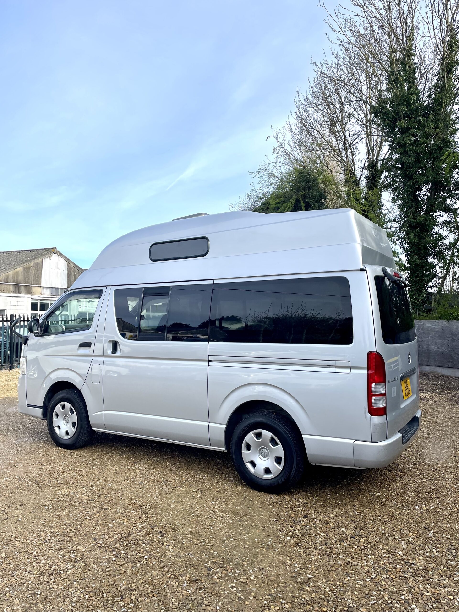Toyota Hiace Campervan High Top | 2.0 Automatic | ULEZ free | Bumble ...