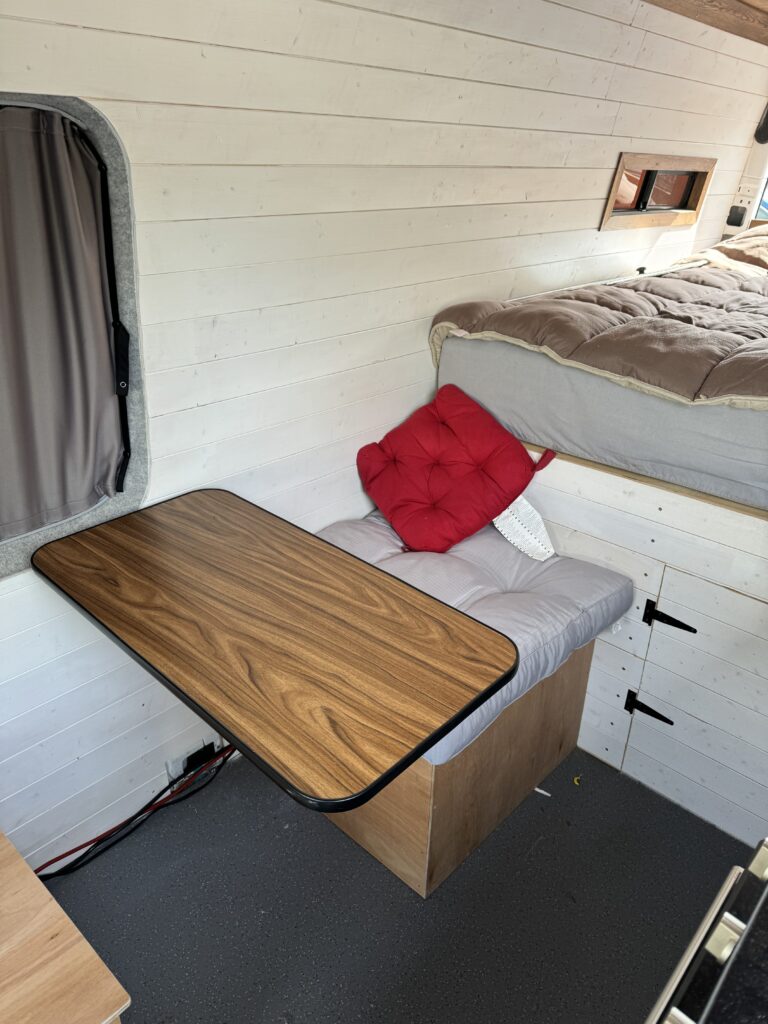 Reduced: Mercedes Sprinter Camper Van with Orange Raptor Paint ...