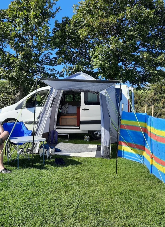 Fiat Scudo Combi 2008 campervan conversion with awning | Quirky Campers