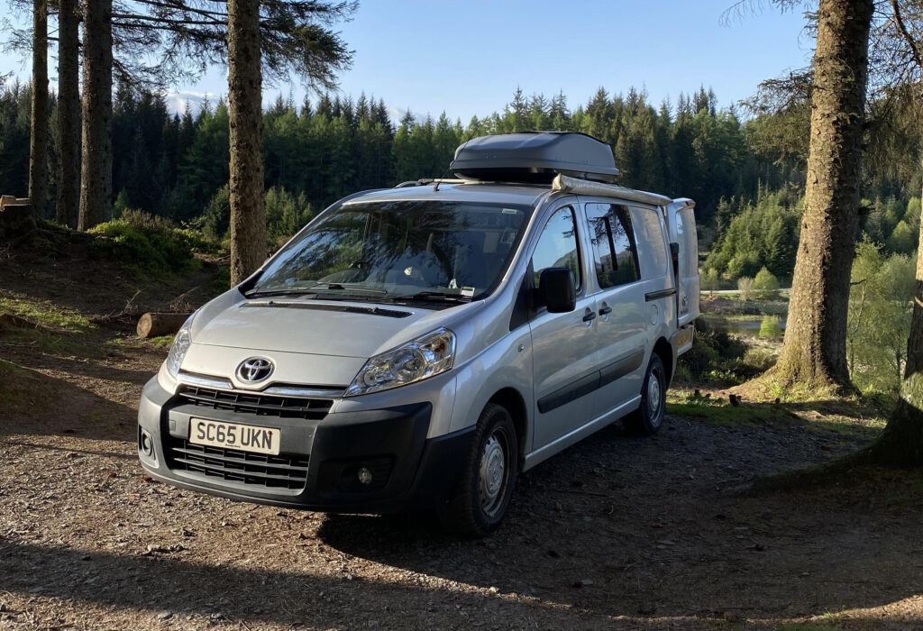 Low mileage, fully off grid, compact and unique, Toyota Proace camper ...