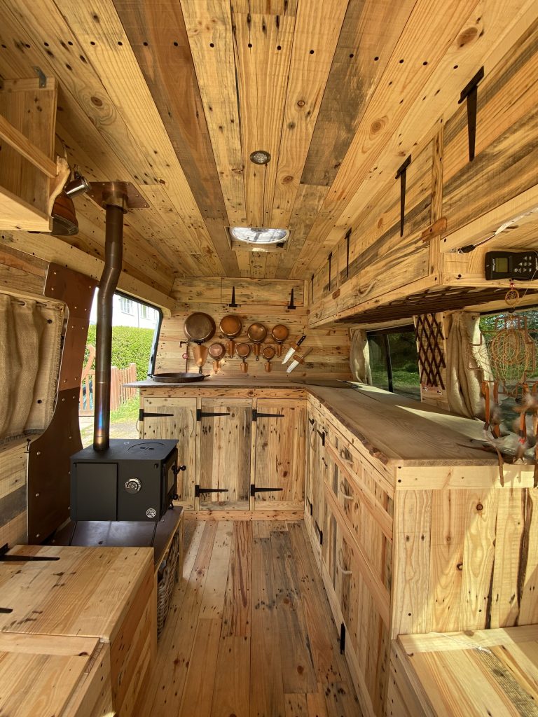 'Lila'- Off-grid chalet on wheels *New engine* | Quirky Campers