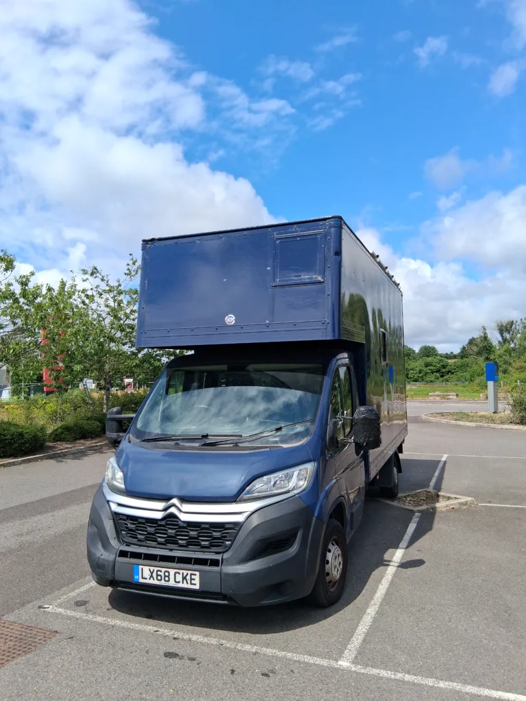 View of Futuristic, off-grid home features a luxurious interior design